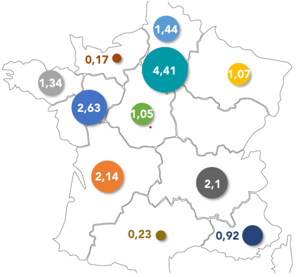 provenance des voyageurs